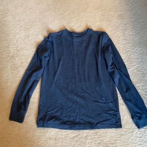 Blue pullover shirt-boys